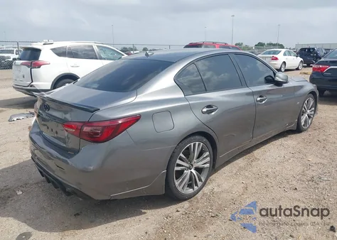 2021 Infiniti Q50 Sensory из США, поврежденный, VIN JN1EV7CP5MM703829